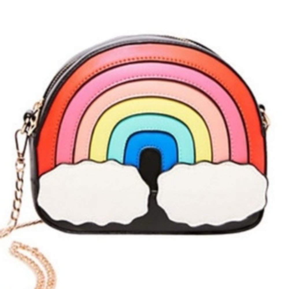 Betsey Johnson OVER THE RAINBOW CROSSBODY COLLECTIBLE - Picture 1 of 6